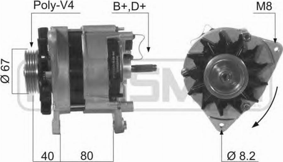 Messmer 210185 - Alternateur cwaw.fr