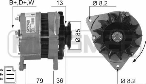 Messmer 210188A - Alternateur cwaw.fr