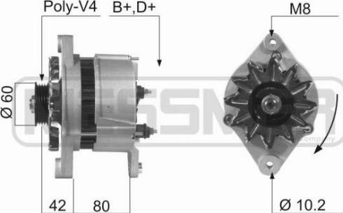 Messmer 210182A - Alternateur cwaw.fr