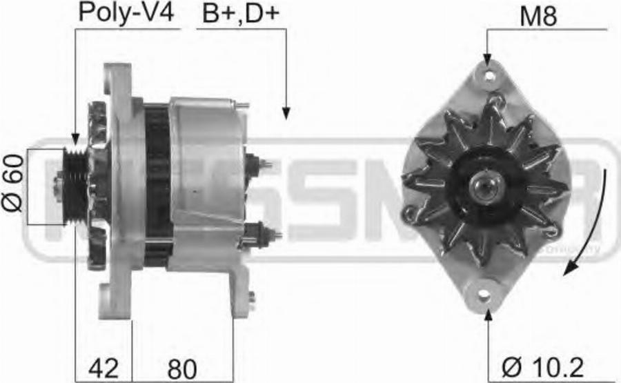 Messmer 210182 - Alternateur cwaw.fr