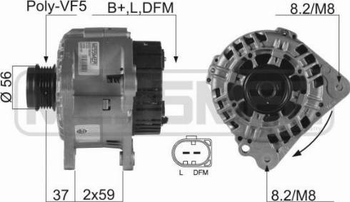 Messmer 210134A - Alternateur cwaw.fr