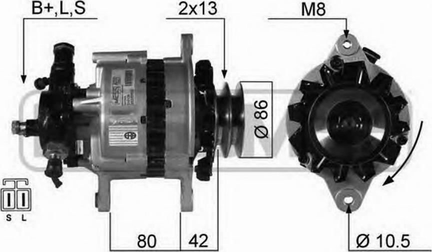 Messmer 210135 - Alternateur cwaw.fr