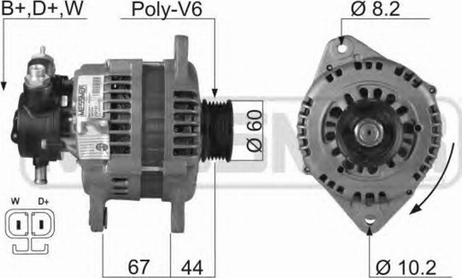 Messmer 210131 - Alternateur cwaw.fr