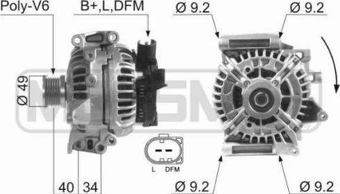 Messmer 210133A - Alternateur cwaw.fr