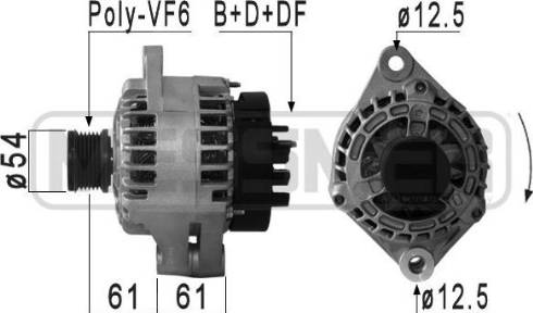 Messmer 210892A - Alternateur cwaw.fr