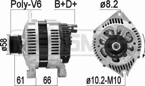 Messmer 210849A - Alternateur cwaw.fr