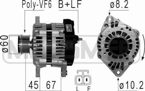 Messmer 210845A - Alternateur cwaw.fr