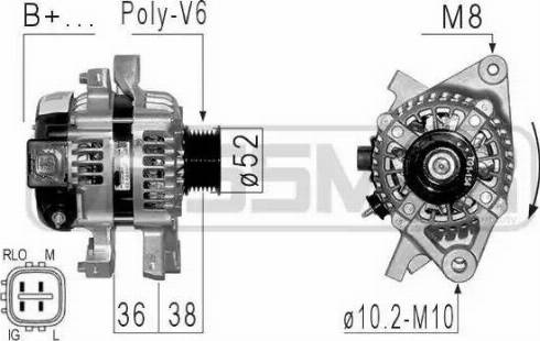 Messmer 210840 - Alternateur cwaw.fr