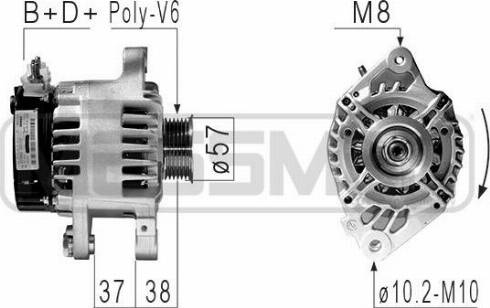 Messmer 210841A - Alternateur cwaw.fr