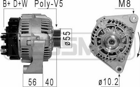 Messmer 210848A - Alternateur cwaw.fr