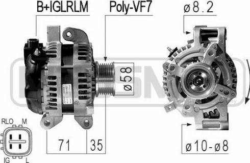 Messmer 210842A - Alternateur cwaw.fr