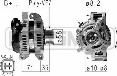 Messmer 210842 - Alternateur cwaw.fr