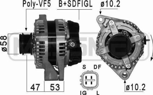 Messmer 210859A - Alternateur cwaw.fr