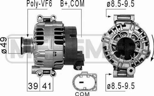 Messmer 210855A - Alternateur cwaw.fr