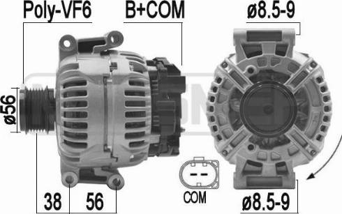 Messmer 210850 - Alternateur cwaw.fr