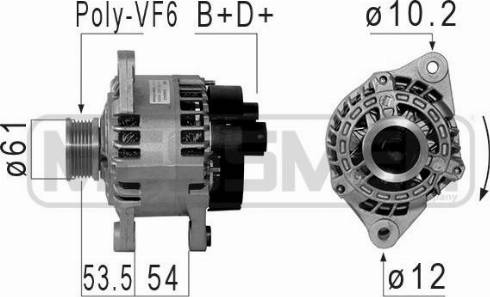 Messmer 210853A - Alternateur cwaw.fr