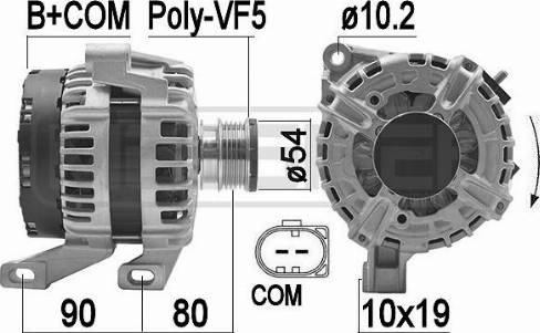 Messmer 210852 - Alternateur cwaw.fr