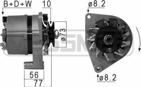 Messmer 210885A - Alternateur cwaw.fr