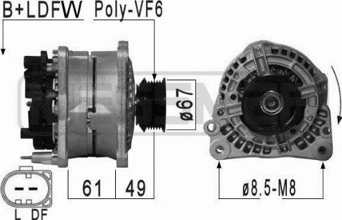 Messmer 210880A - Alternateur cwaw.fr