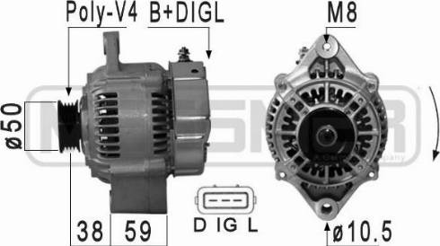 Messmer 210888A - Alternateur cwaw.fr