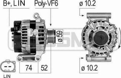 Messmer 210835A - Alternateur cwaw.fr