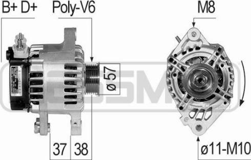 Messmer 210830A - Alternateur cwaw.fr