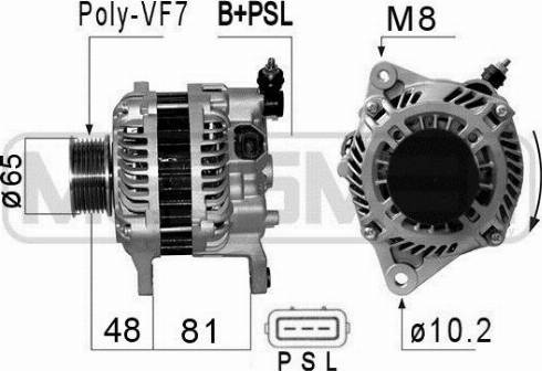 Messmer 210838A - Alternateur cwaw.fr