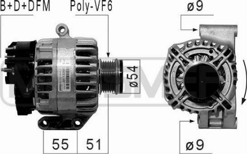 Messmer 210833A - Alternateur cwaw.fr