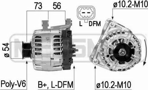 Messmer 210832 - Alternateur cwaw.fr