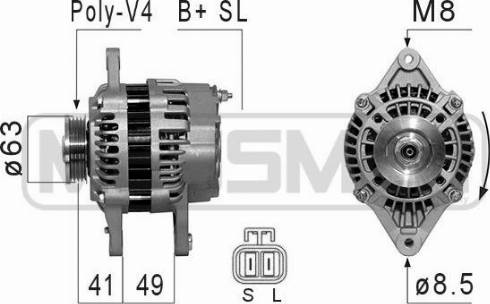 Messmer 210837A - Alternateur cwaw.fr