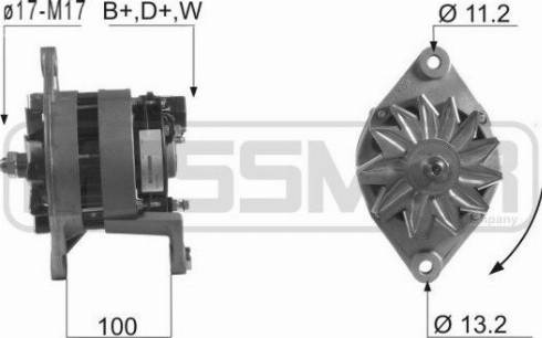 Messmer 210393A - Alternateur cwaw.fr