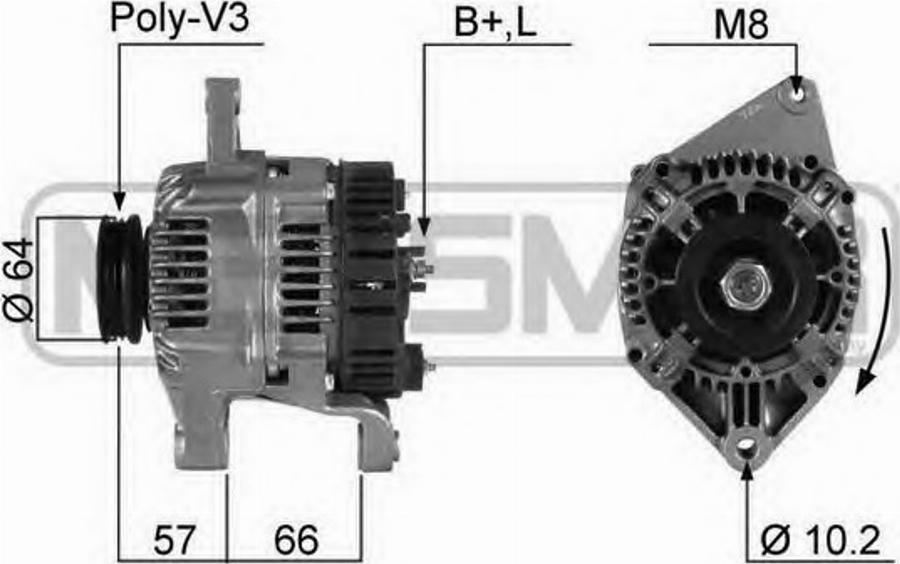 Messmer 210346 - Alternateur cwaw.fr