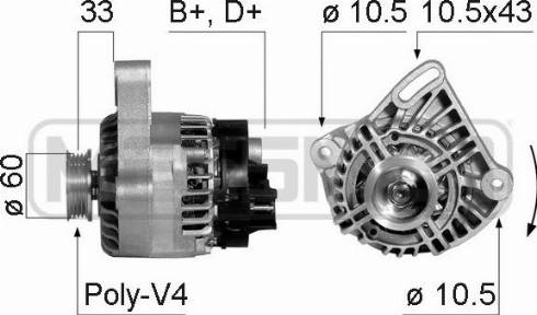 Messmer 210348A - Alternateur cwaw.fr