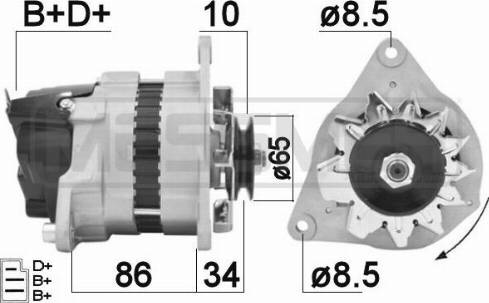 Messmer 210343A - Alternateur cwaw.fr