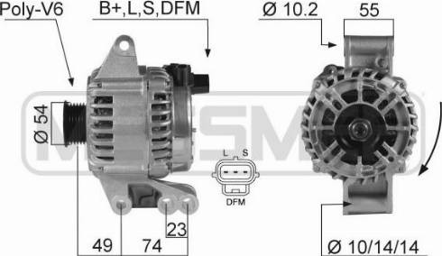 Messmer 210359A - Alternateur cwaw.fr