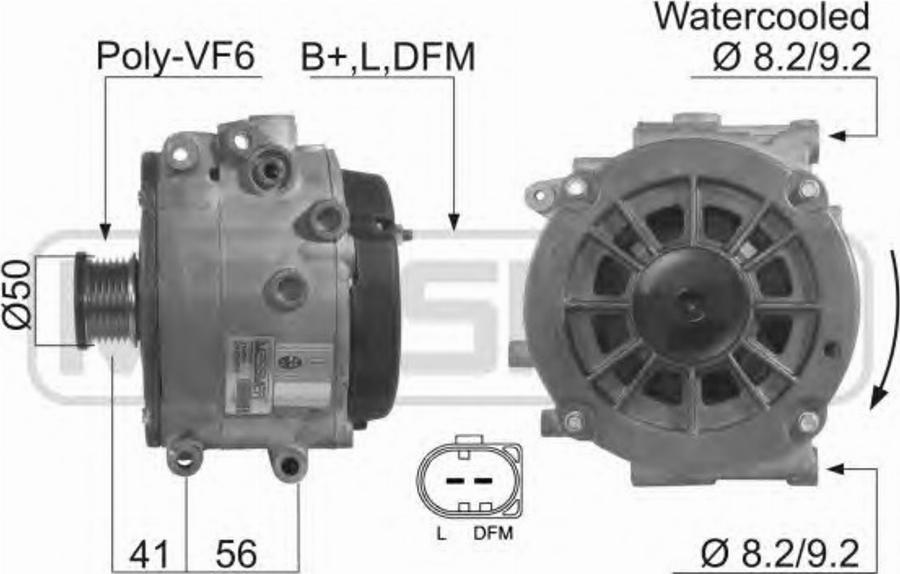 Messmer 210354 - Alternateur cwaw.fr