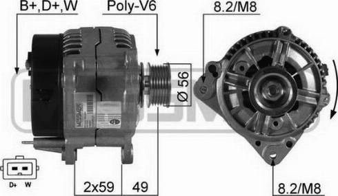 Messmer 210351R - Alternateur cwaw.fr