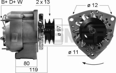 Messmer 210306A - Alternateur cwaw.fr