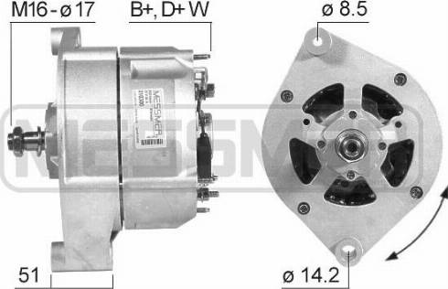 Messmer 210300A - Alternateur cwaw.fr