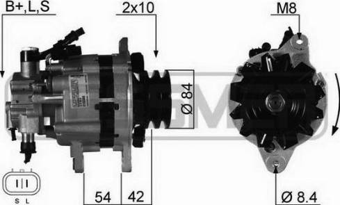 Messmer 210386A - Alternateur cwaw.fr