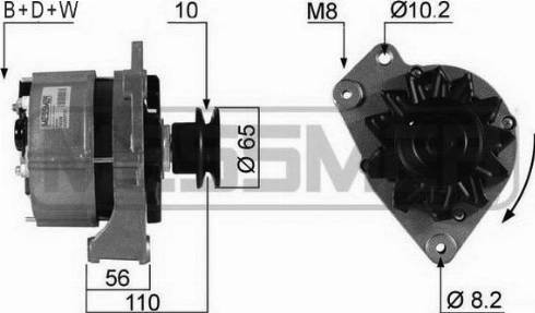 Messmer 210339A - Alternateur cwaw.fr