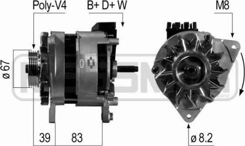 Messmer 210335A - Alternateur cwaw.fr