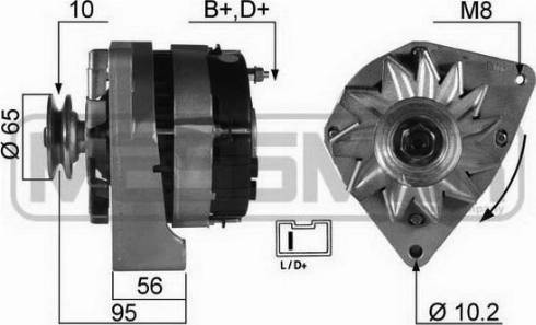 Messmer 210336A - Alternateur cwaw.fr