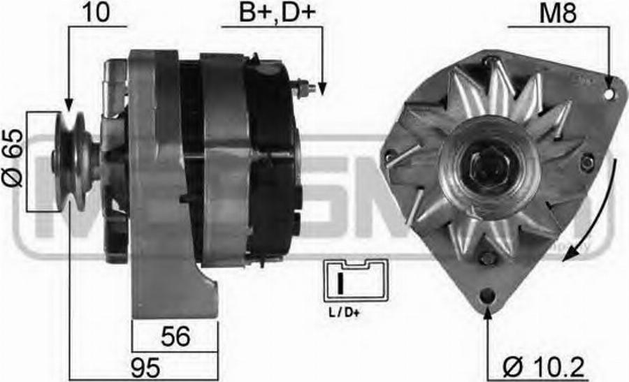 Messmer 210336 - Alternateur cwaw.fr