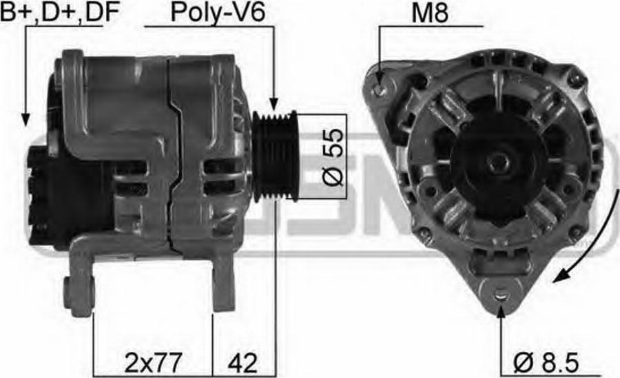 Messmer 210244 - Alternateur cwaw.fr