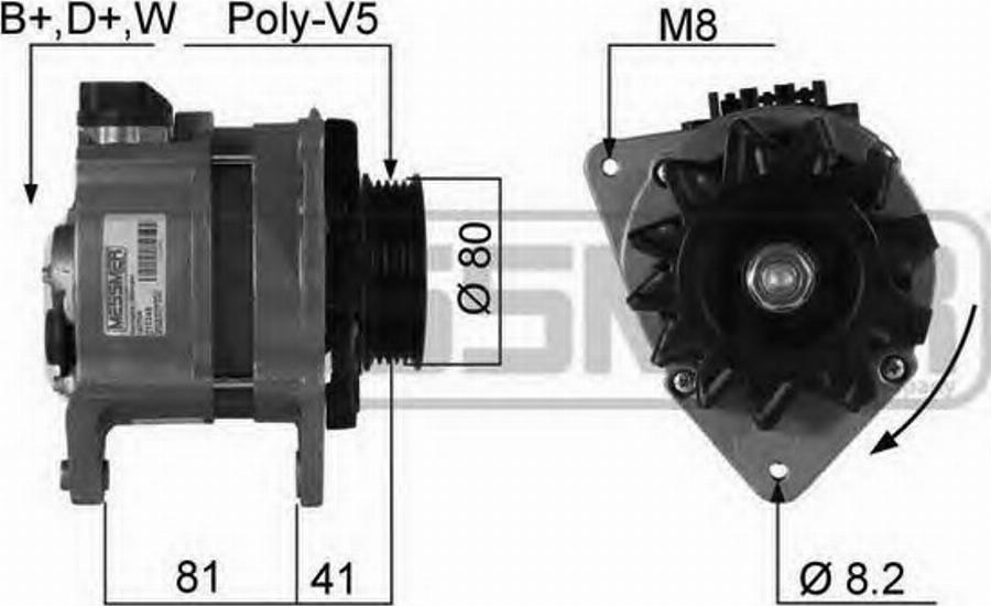 Messmer 210245 - Alternateur cwaw.fr