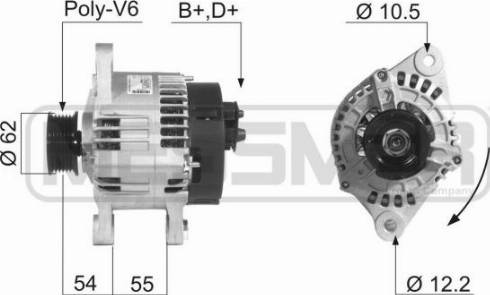 Messmer 210246A - Alternateur cwaw.fr