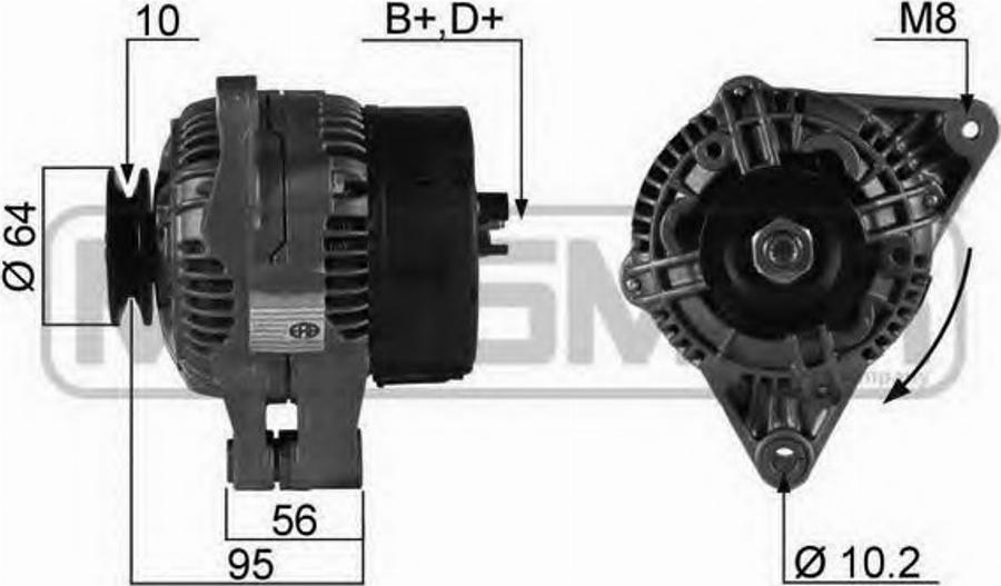 Messmer 210242 - Alternateur cwaw.fr