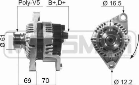 Messmer 210254A - Alternateur cwaw.fr