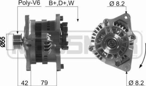 Messmer 210253A - Alternateur cwaw.fr